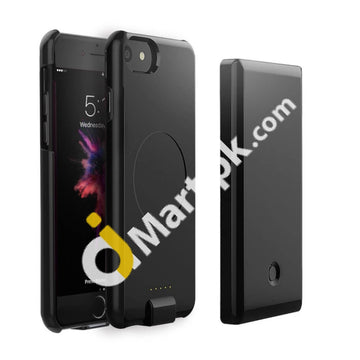 Bearshifu 4800Mah Iphone 7 Plus Detachable Battery Case Wireless Charging Extended Backup &